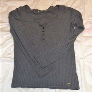Grey Hollister long sleeve